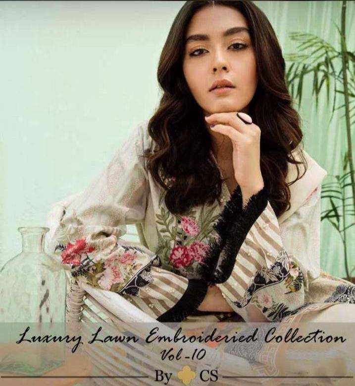 Luxury Lawn Vol 10 by CS